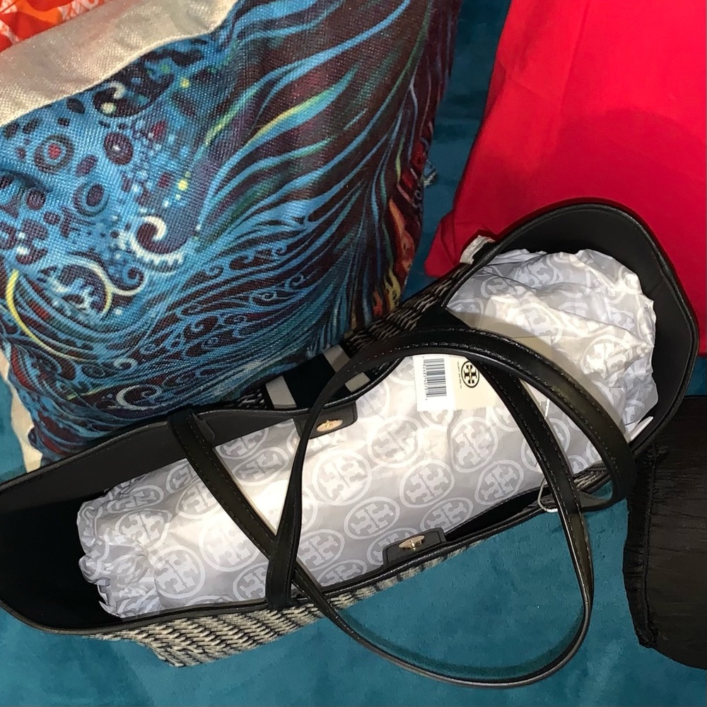 No longer avail. Tory Burch T Zag Tote - Picture 8 of 9